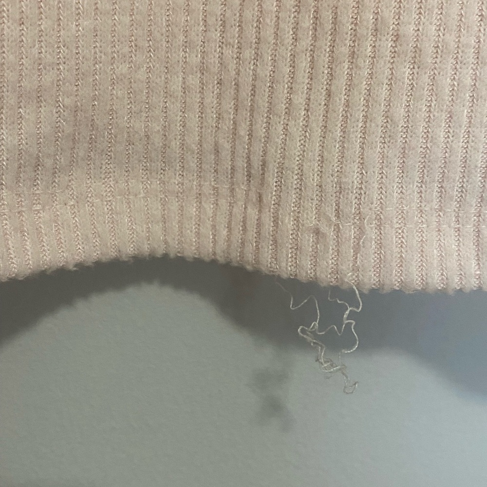 Forever 21 Cream Long Bell Sleeved Crop Top Size Medium - Picture 5 of 7